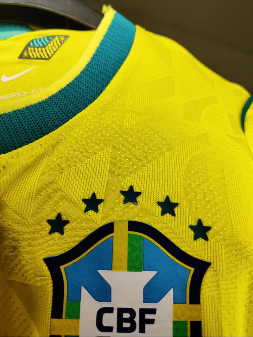 Imported Brazil Premium Thai Player Edition Home Jersey